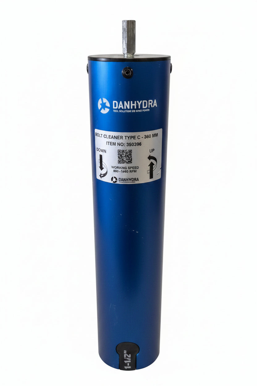 DanHydra Bolt Cleaner for M36 Tower Base Bolts & Blade Studs