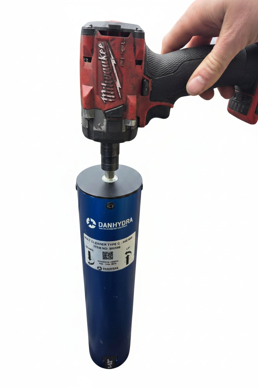 DanHydra Bolt Cleaner for M36 Tower Base Bolts & Blade Studs