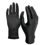 ShieldTech 6mil Black PF Nitrile Glove - (100 Gloves Per Box)